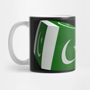 Pakistan  Flag cubed. Mug